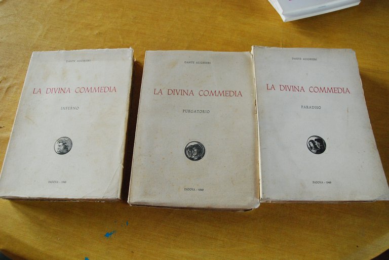 la divina commedia commento di stefano ignudi frati minori conventuali 3 voll. opera cpl. NUOVISSIMI