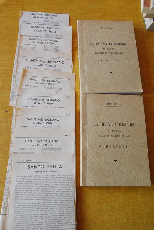 la divina commedia di dante tradotta in versi siciliani