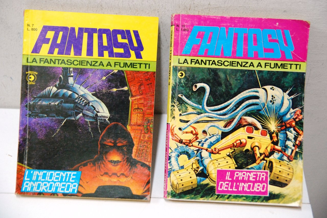 la fantascienza a fumetti n. 7 e 15 | Immagine principale