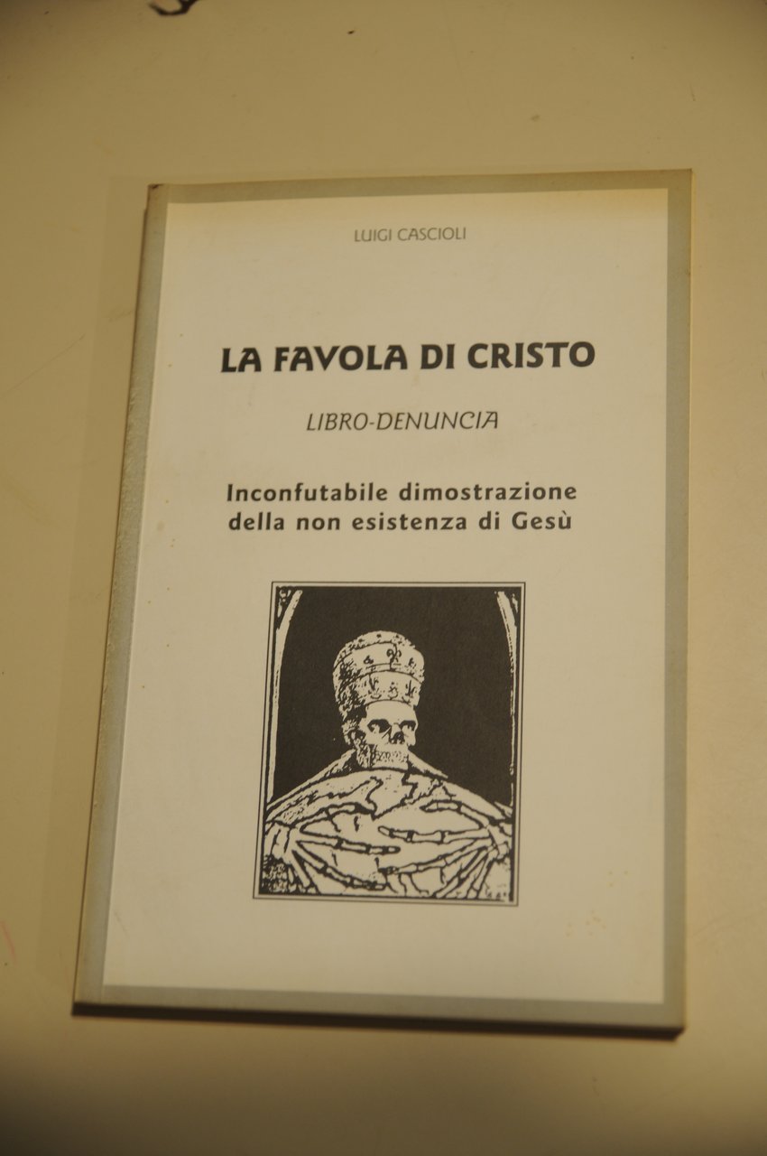 la favola di cristo NUOVO (firma di possesso)