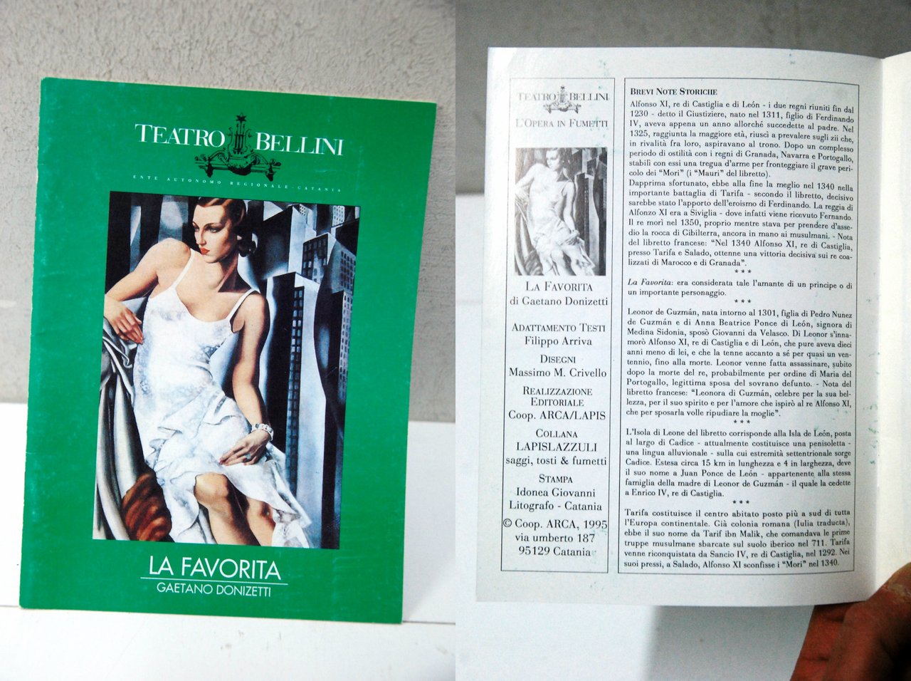 la favorita gaetano donizetti l'opera in fumetti disegni crivello