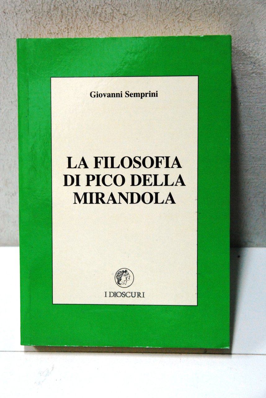 la filosofia di pico della mirandola NUOVO | Immagine principale