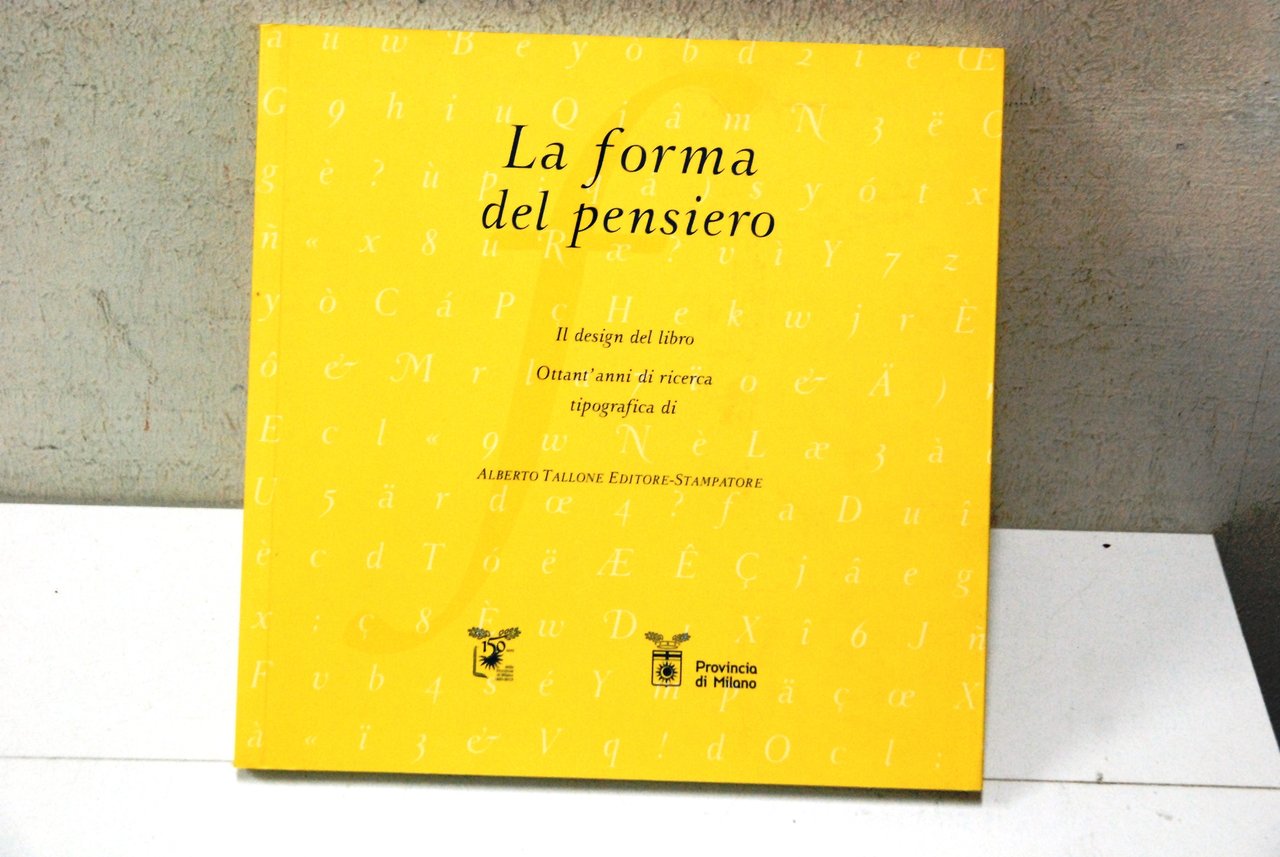 la forma del pensiero il design del libro ottant'anni di …