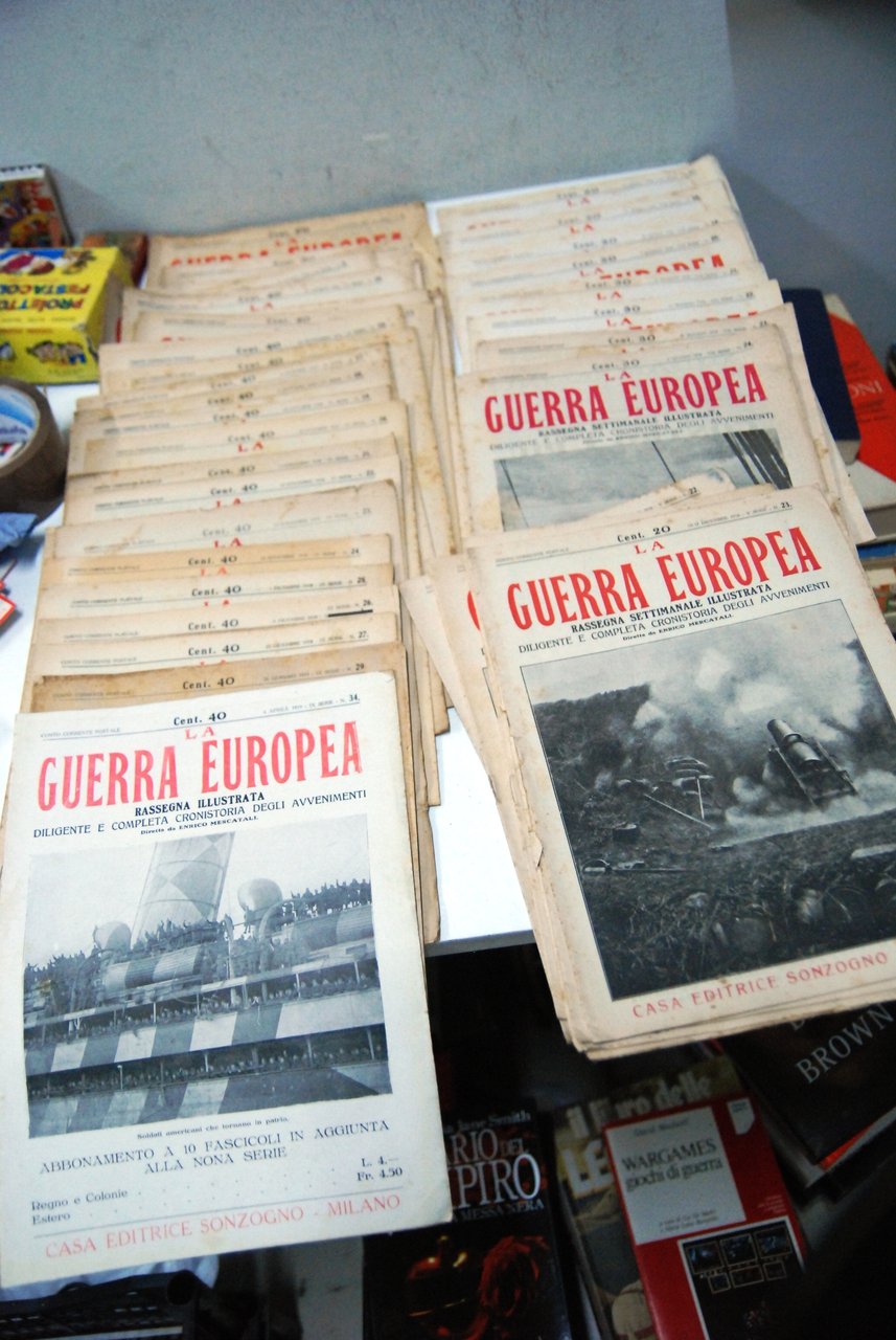 la guerra europea VIII serie dal 17 al 24 - …