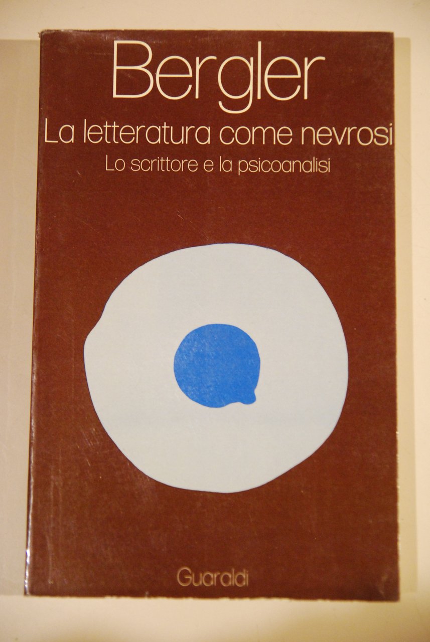 la letteratura come nevrosi NUOVISSIMO