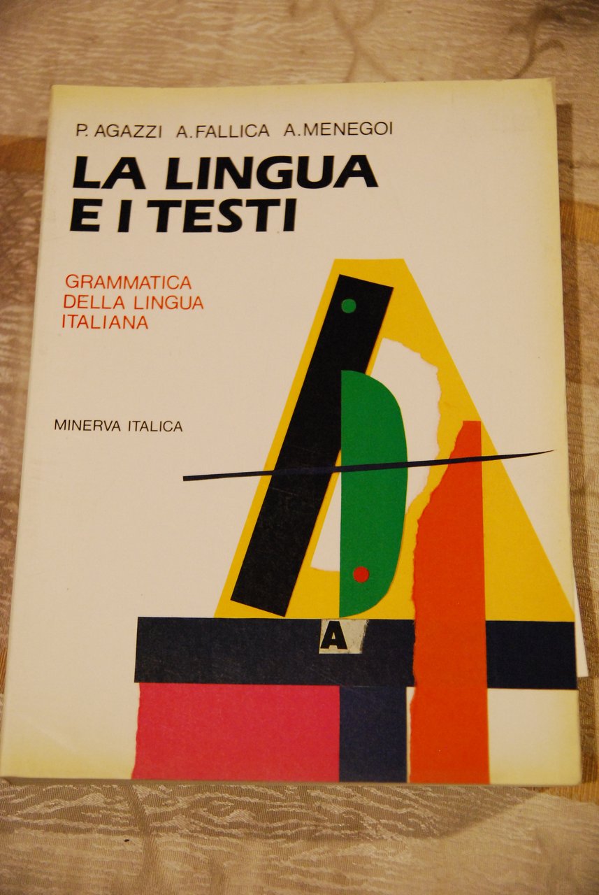 la lingua e i testi grammatica della lingua italiana NUOVO | Immagine principale