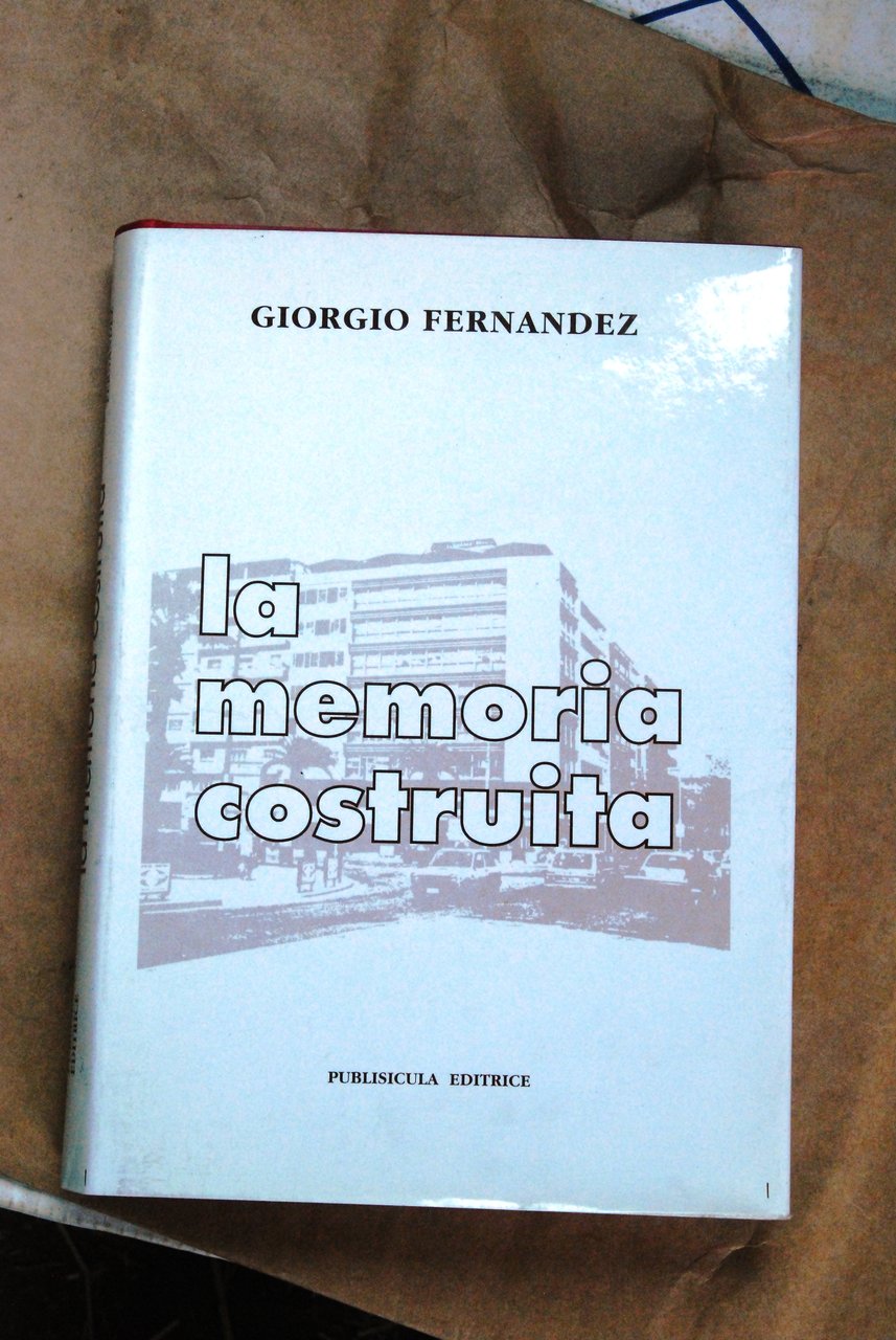 la memoria costruita copertina rigida NUOVISSIMO