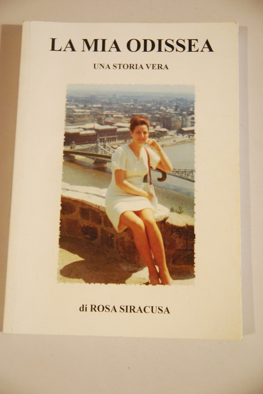 la mia odissea NUOVO autografato con dedica