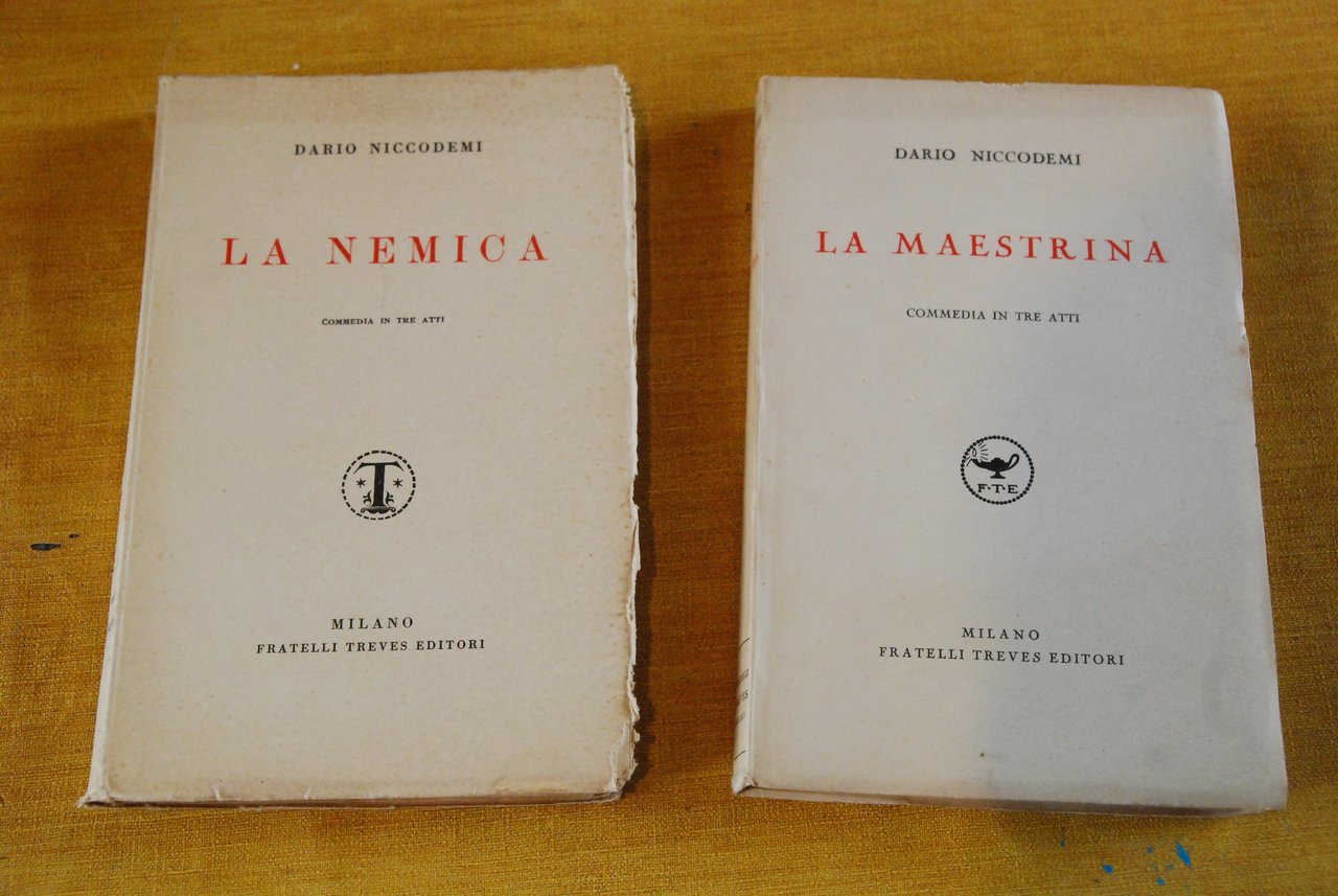 la nemica e la maestrina commedie in tre atti NUOVI