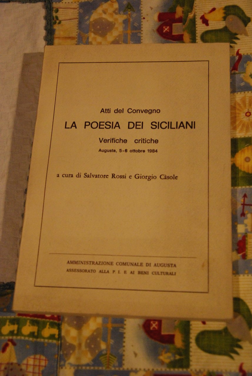 la poesia dei siciliani