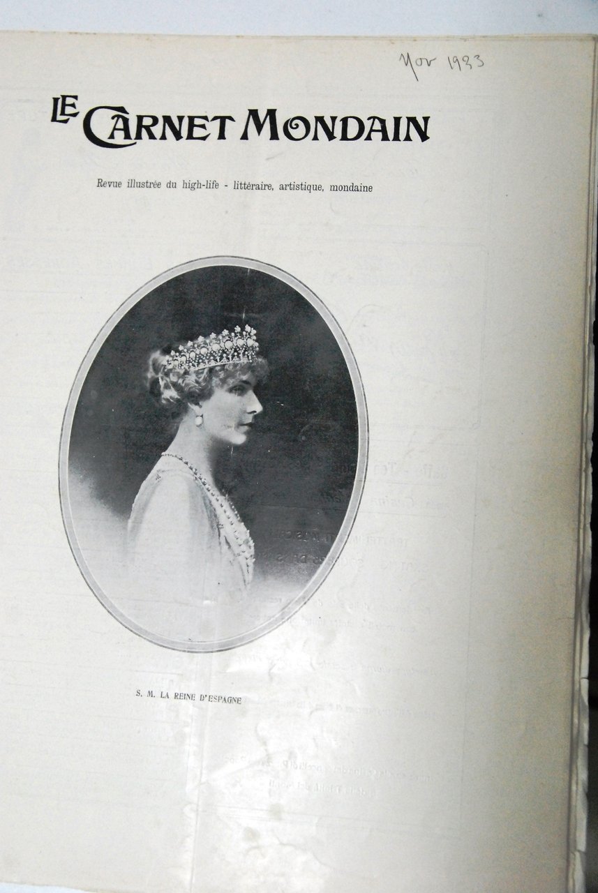 la reine d'espagne n. 521 522