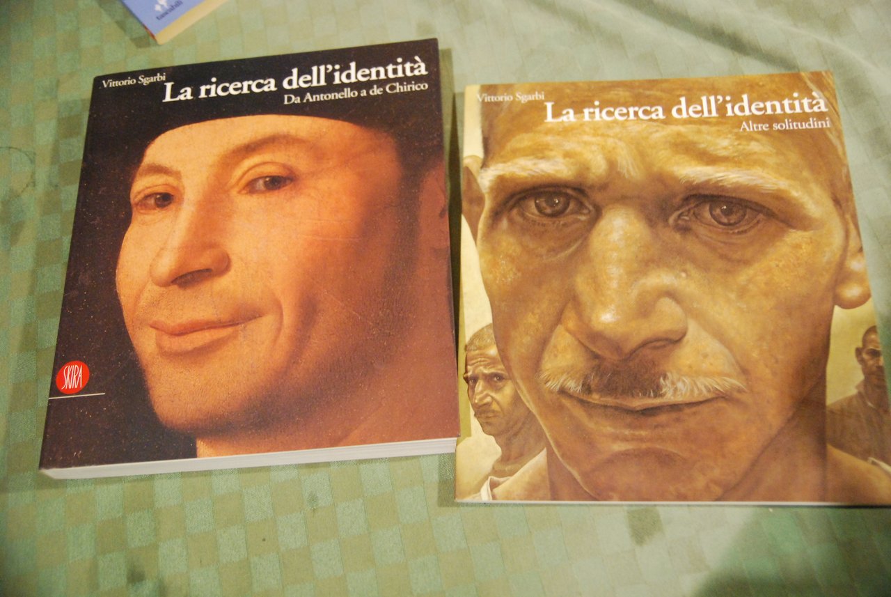 la ricerca dell'identità dell'identita' 2 vol. opera cpl. da antonello …