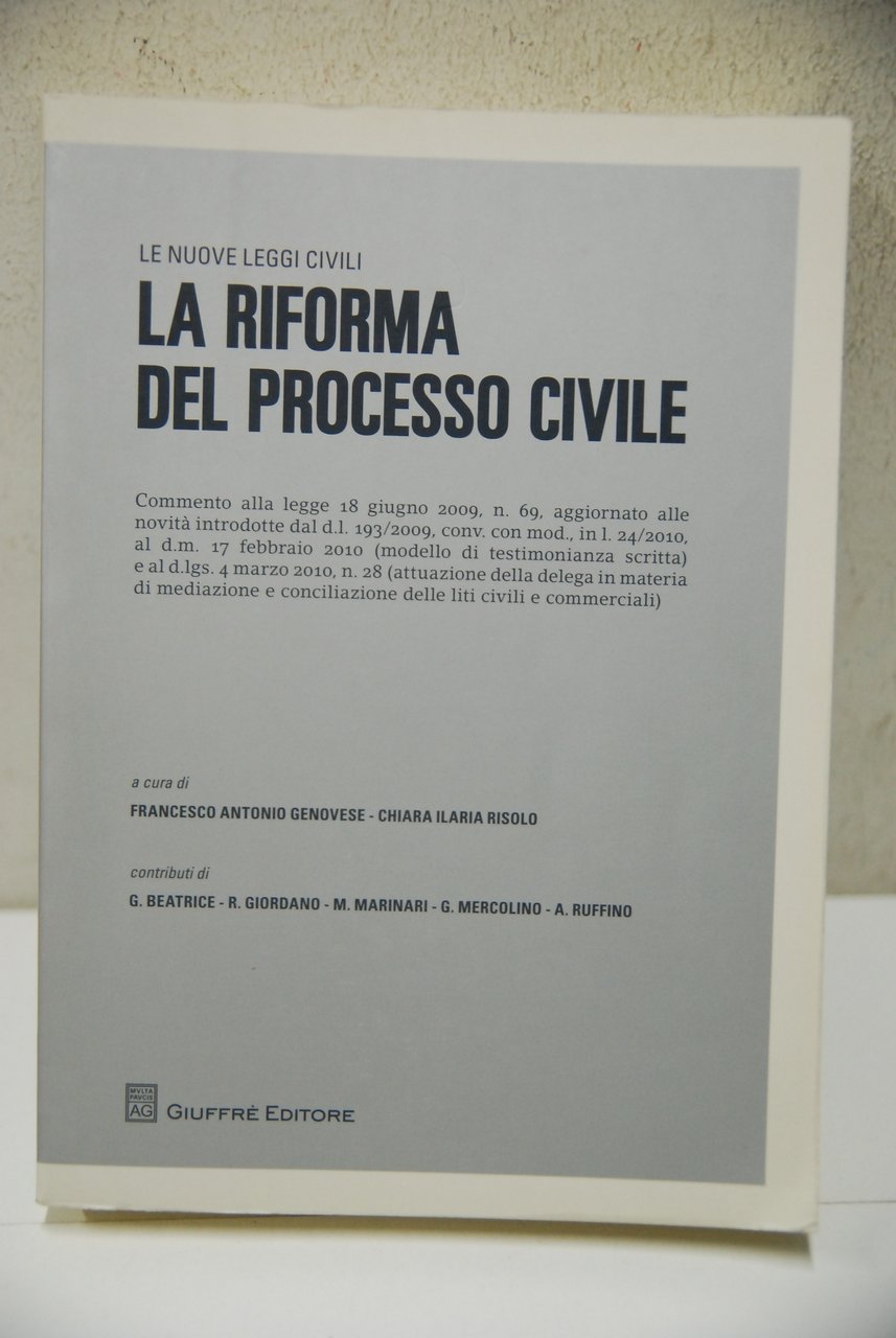 la riforma del processo civile | Immagine principale