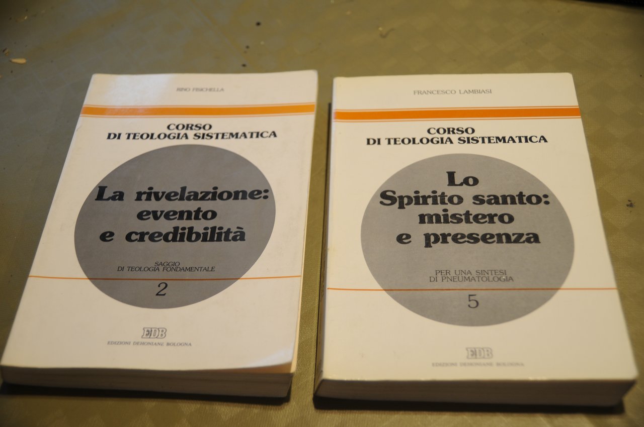la rivelazione evento e credibilità e lo spirito santo mistero …