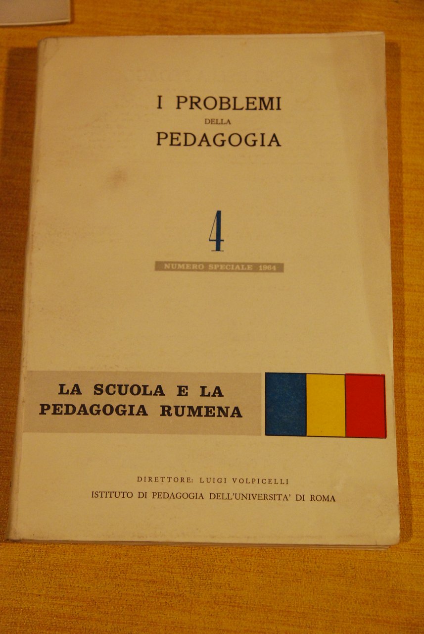 la scuola e la pedagogia rumena NUOVO