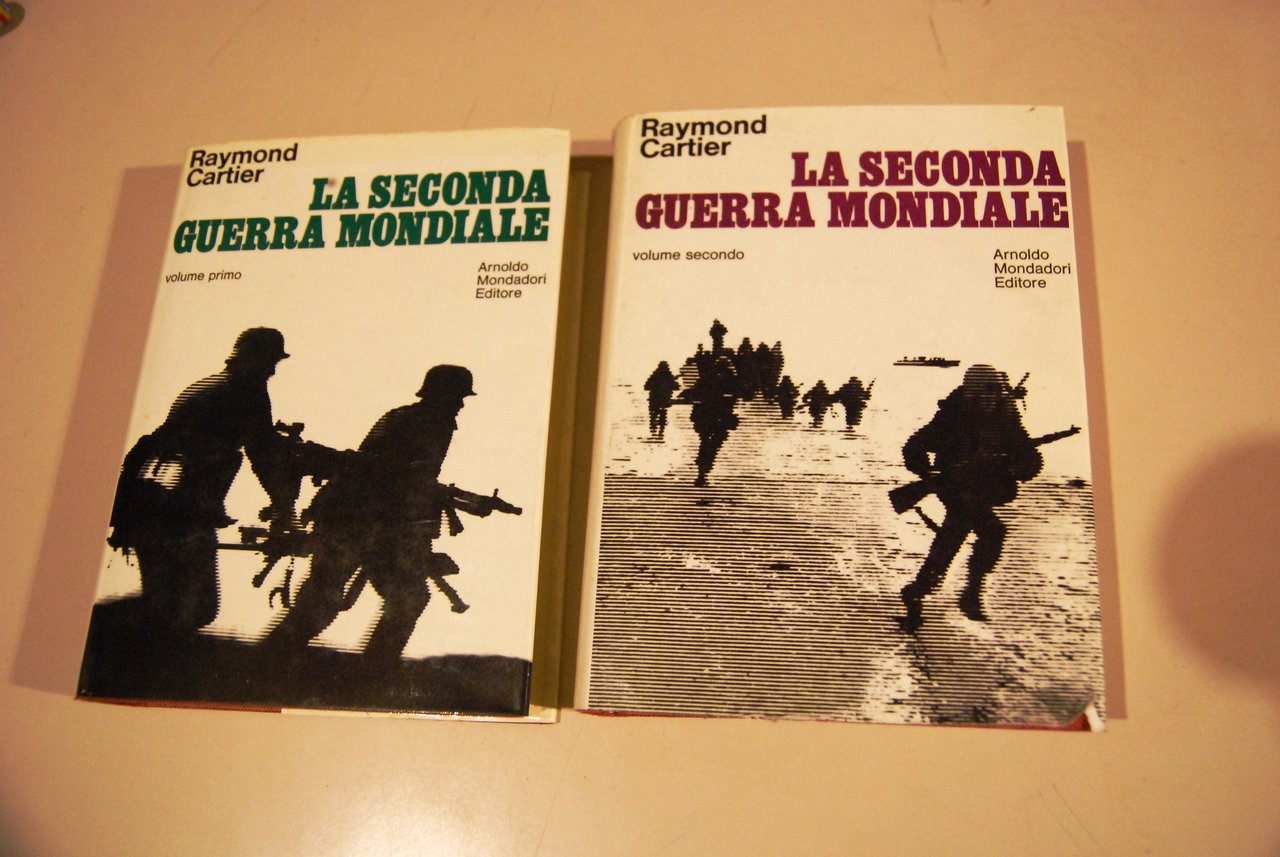 la seconda guerra mondiale due voll. opera cpl. NUOVI