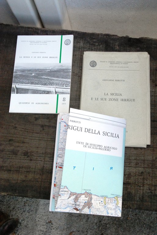 la sicilia e le sue zone irrigue bollettino e mappa NUOVI