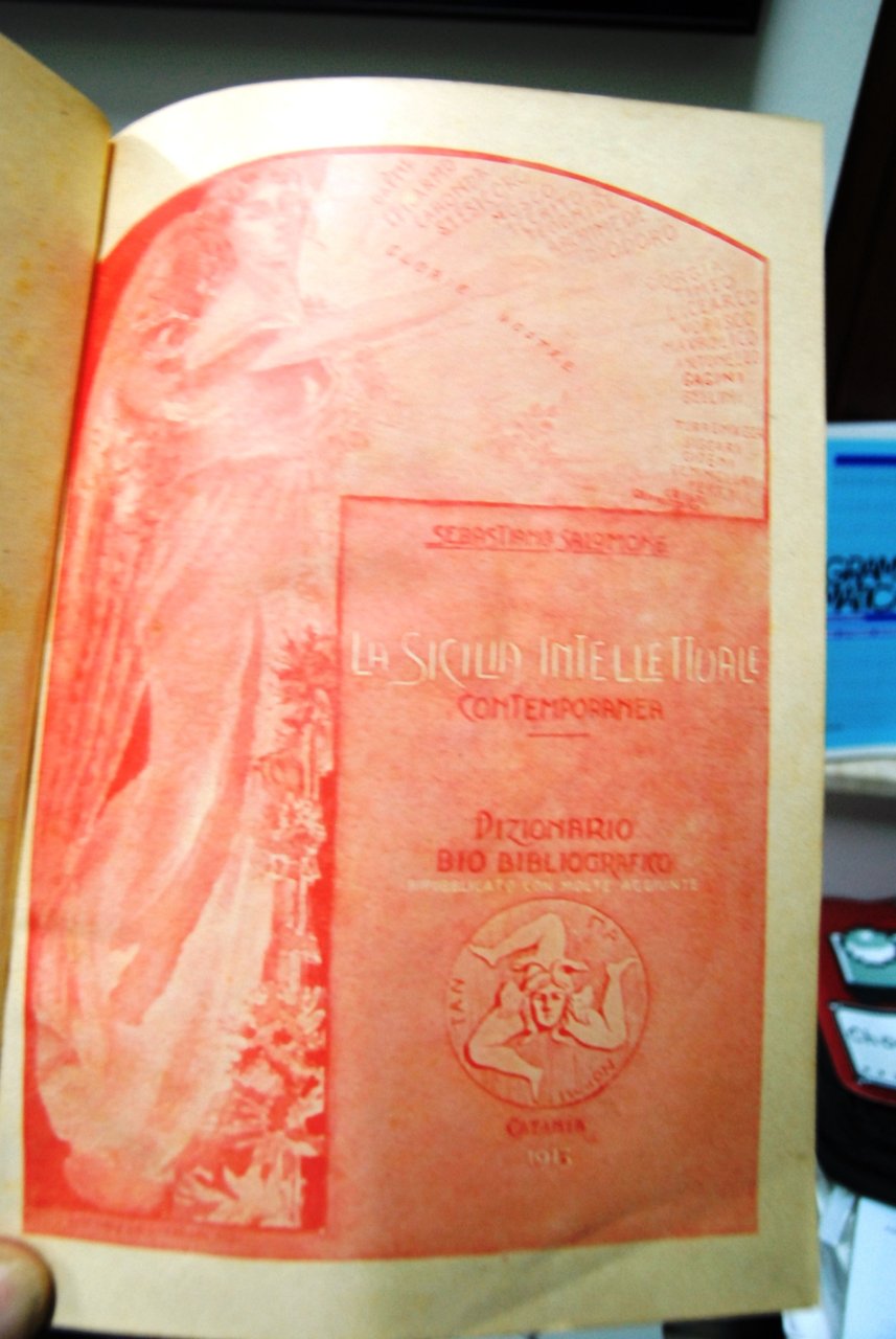 La Sicilia intellettuale contemporanea dizionario bio bibliografico | Immagine principale