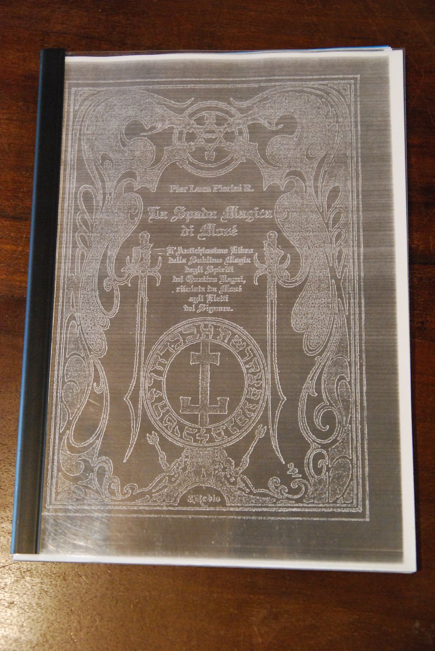 la spada magica di mosè mose' (fotocopie)