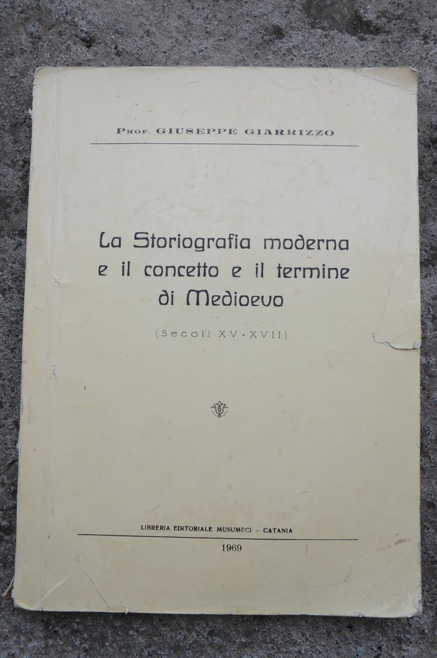 la storiografia moderna e il concetto e il termine di … | Immagine principale