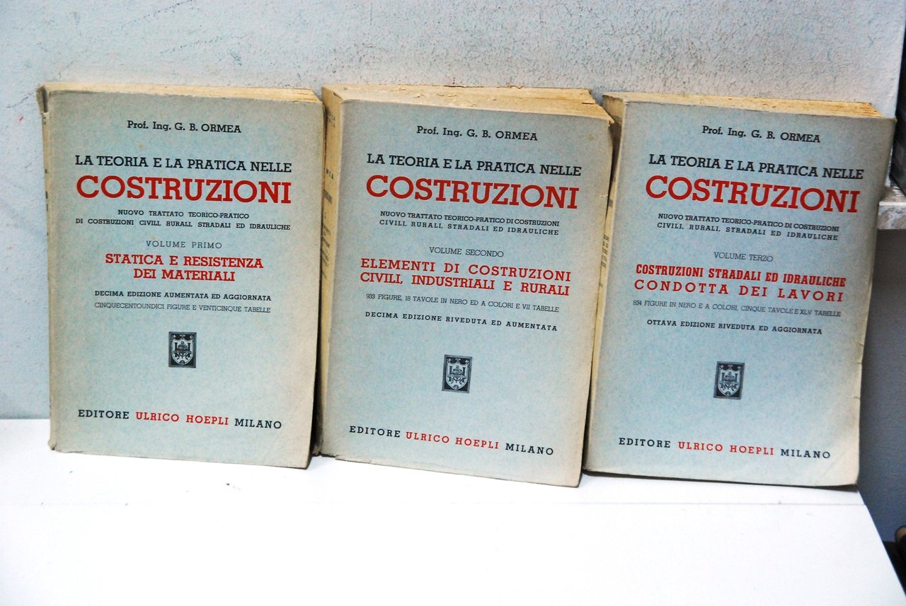 la teoria e la pratica nelle costruzioni (decima ediz.) 3 …