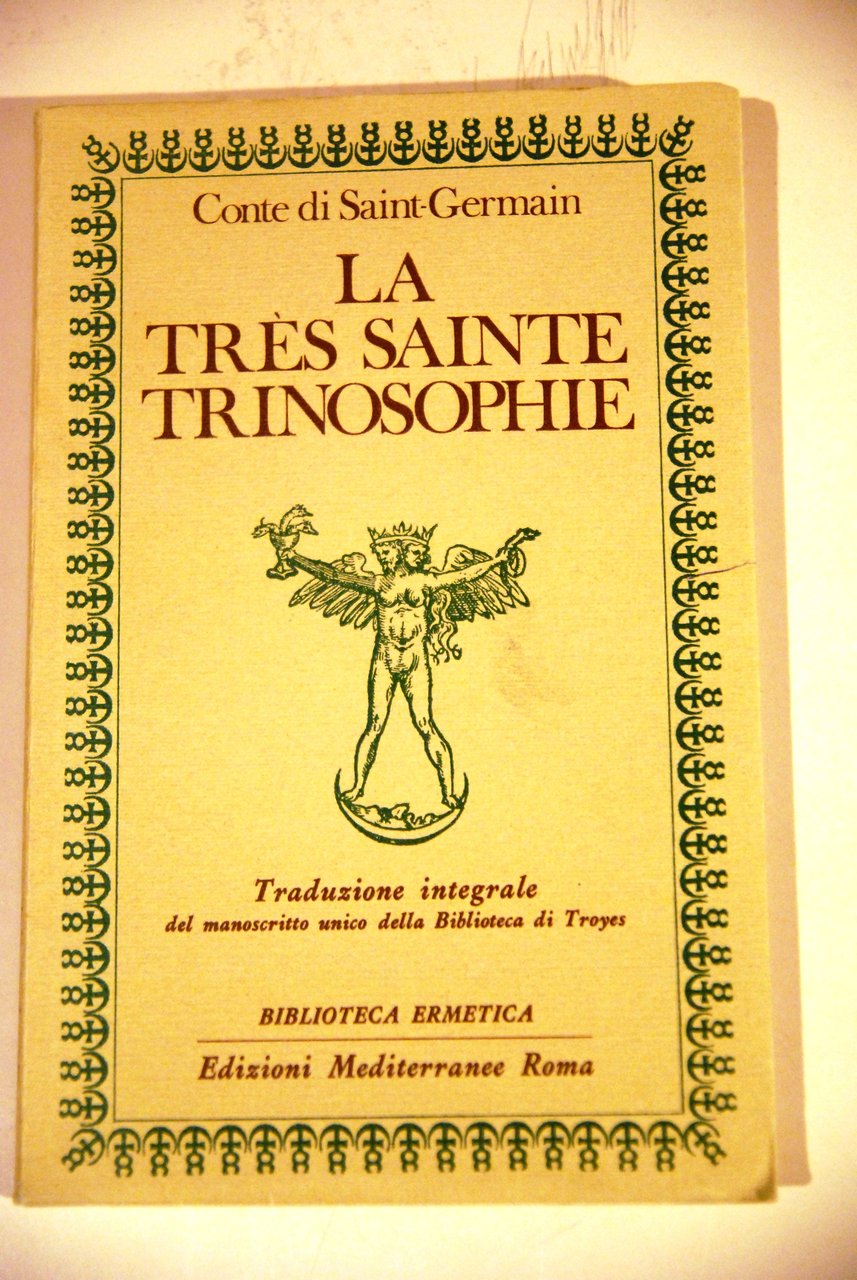 LA TRES SAINTE TRINOSOPHIE nuovissimo