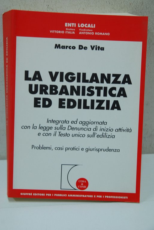  la vigilanza urbanistica ed edilizia