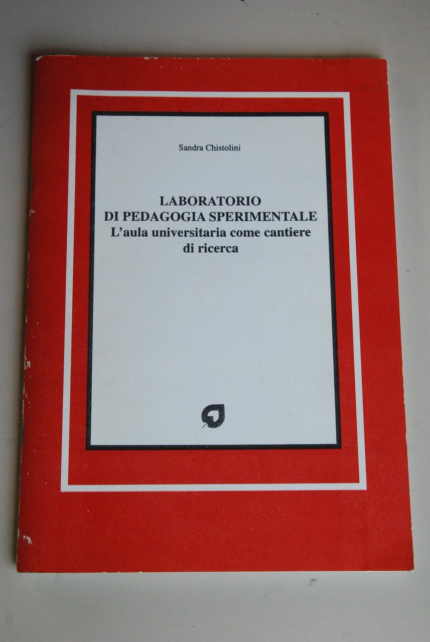 laboratorio di pedagogia sperimentale l'aula universitaria come cantiere di ricerca | Immagine principale