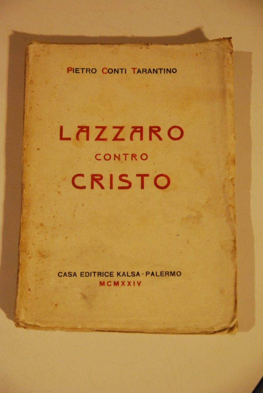lazzaro contro cristo