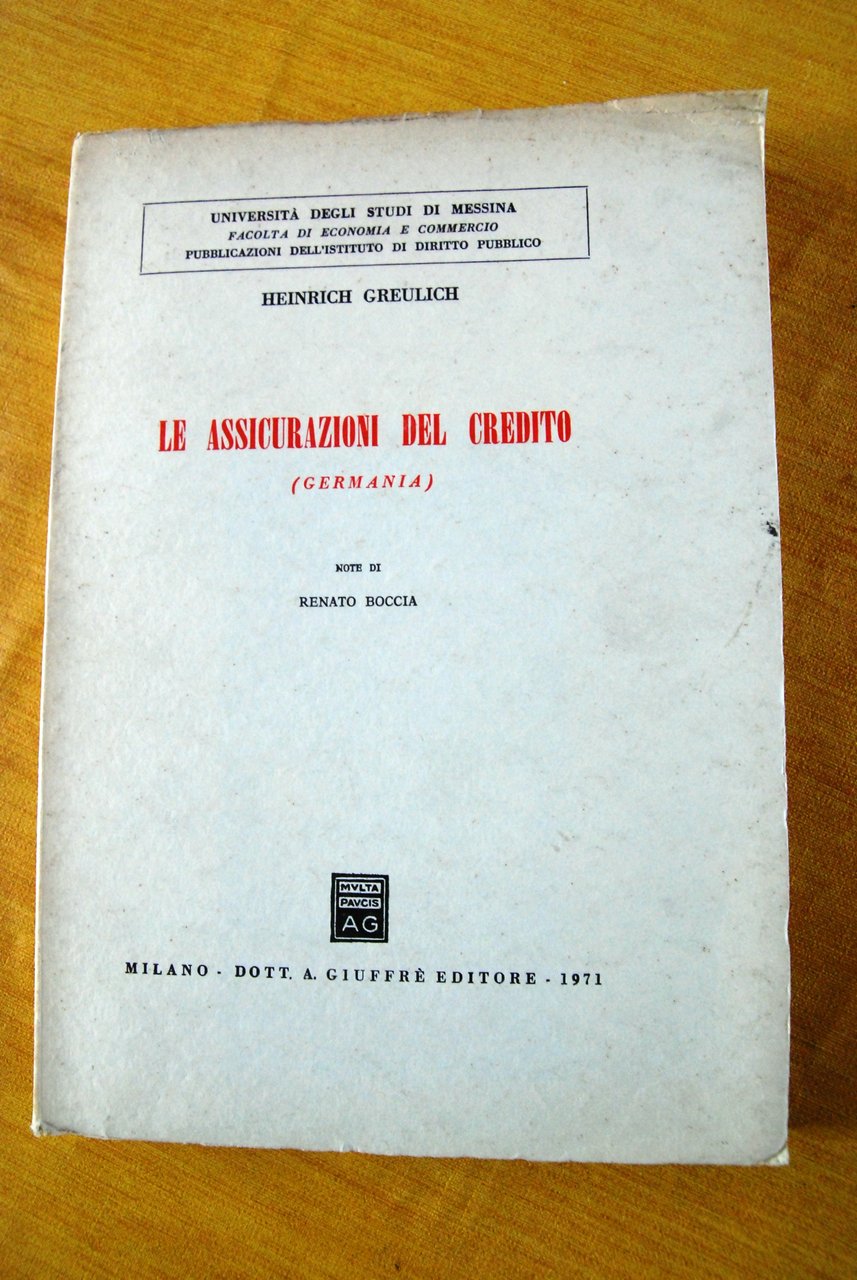 le assicurazioni del credito | Immagine principale