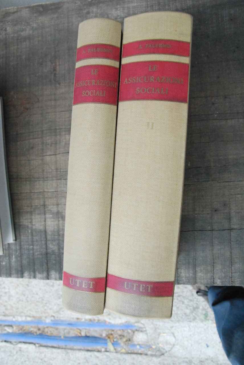 le assicurazioni sociali 2 voll. NUOVI | Immagine principale