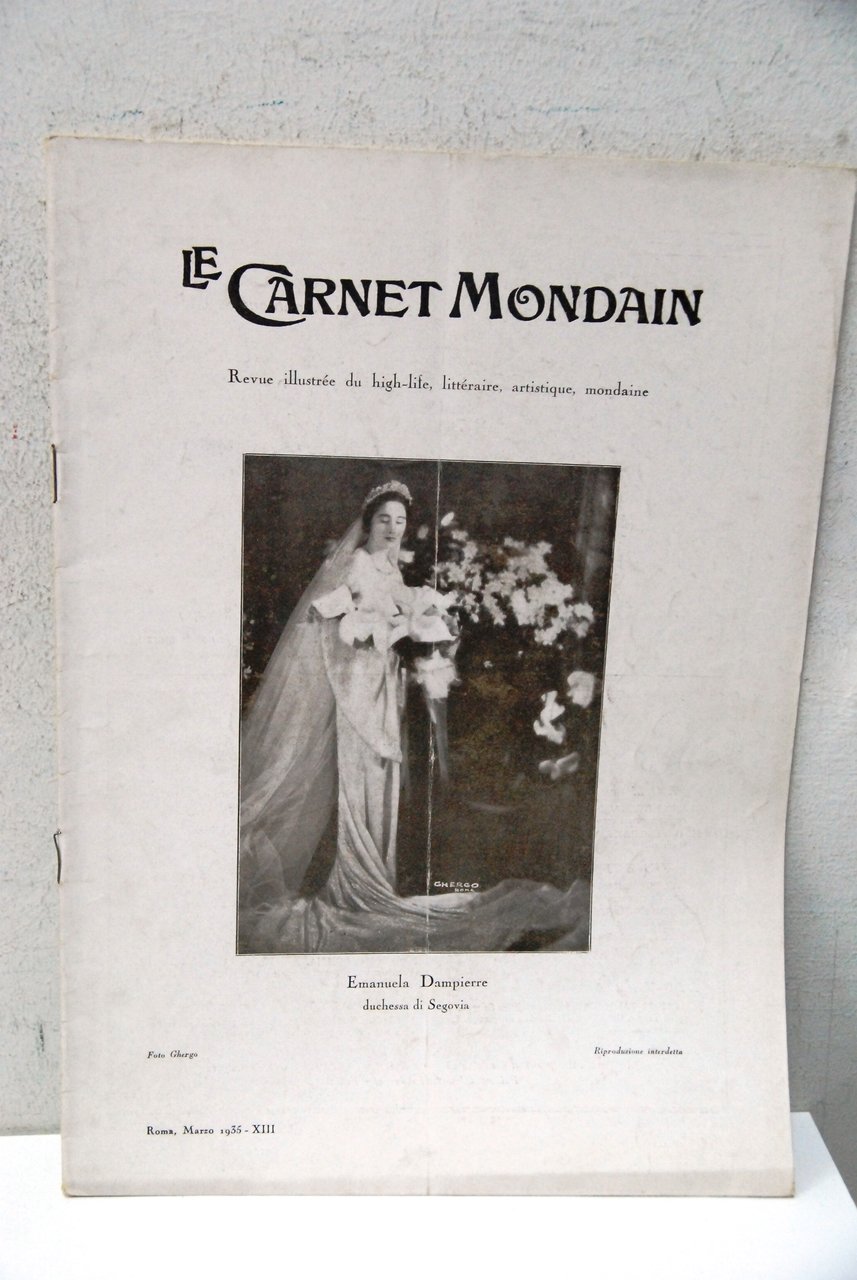 le carnet mondain emanuela dampierre duchessa di segovia - marzo …