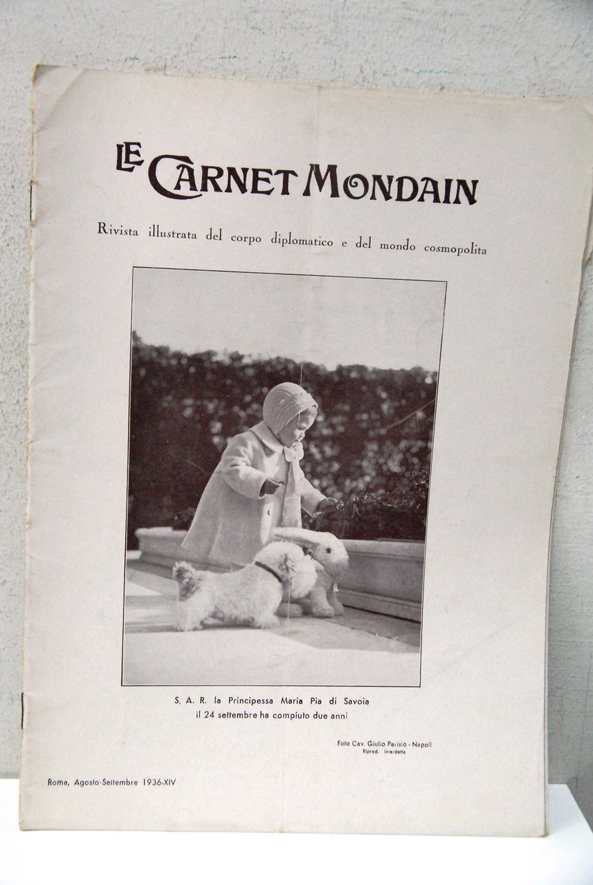 le carnet mondain la principessa maria pia di savoia agosto …