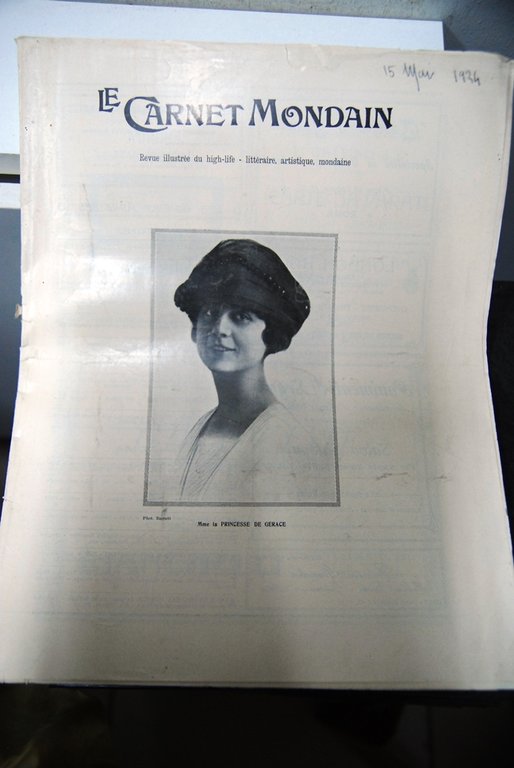 Le Carnet Mondain madame la princesse de gerace 533 maggio 1924