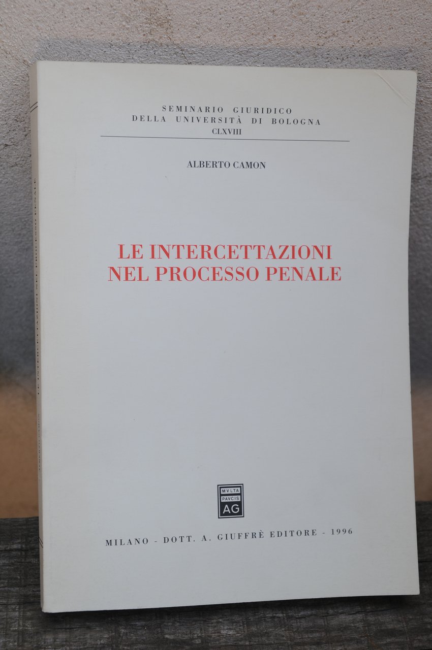 LE INTERCETTAZIONI nel processo penale NUOVISSIMO
