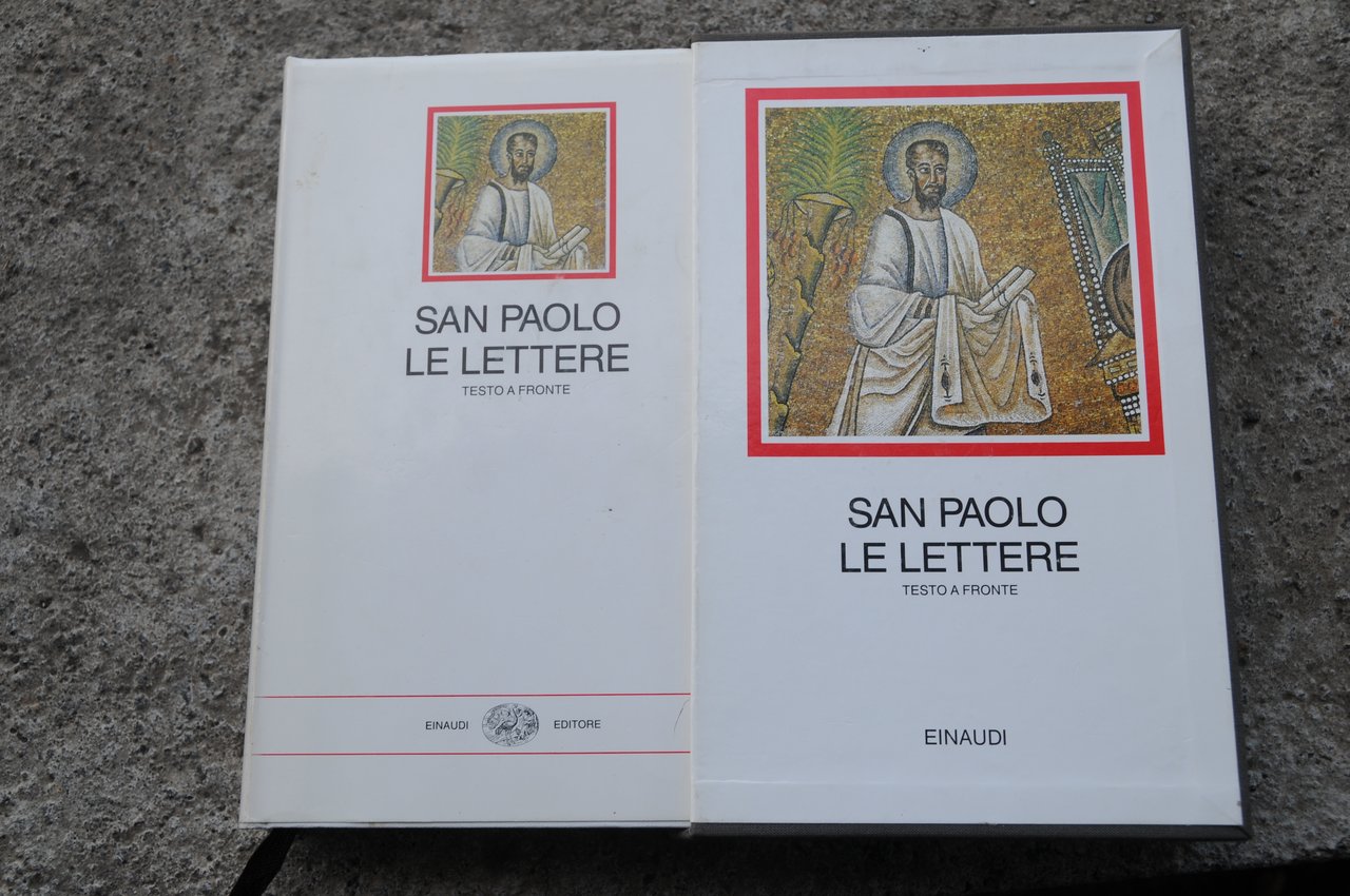 le lettere (qualche sottolineatura a matita)