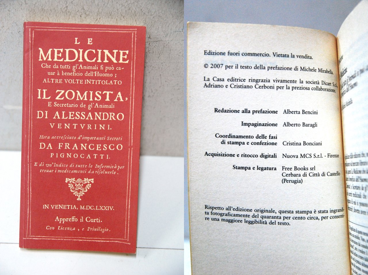 le medicine che da tutti gl'animali si può cavar a …