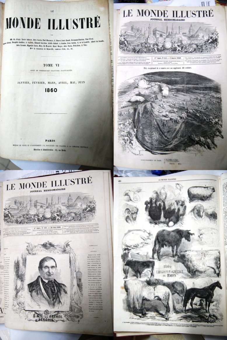 Le monde illustre illustre? - 1860 - 6 anno gennaio …