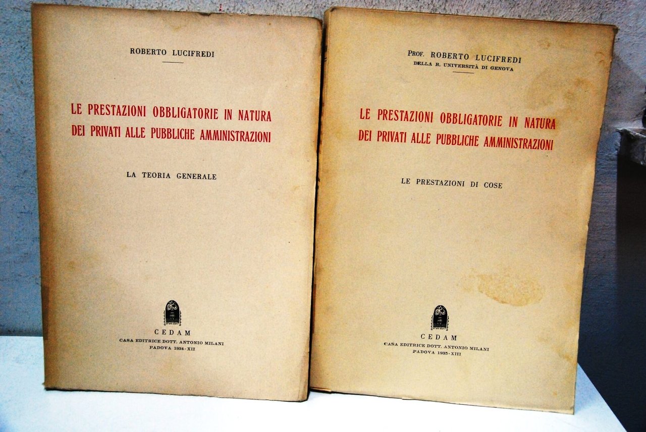 Le prestazioni obbligatorie in natura dei privati alle pubbliche amministrazioni … | Immagine principale
