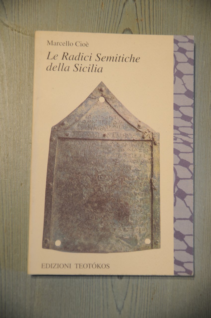 le radici semitiche della sicilia NUOVISSIMO