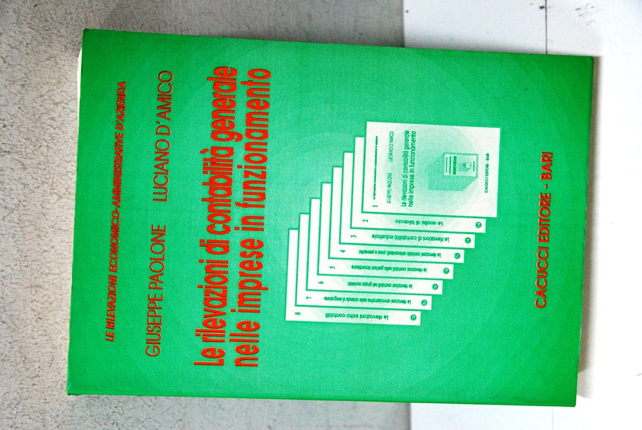 Le rilevazioni di contabilità generale nelle imprese in funzionamento | Immagine principale