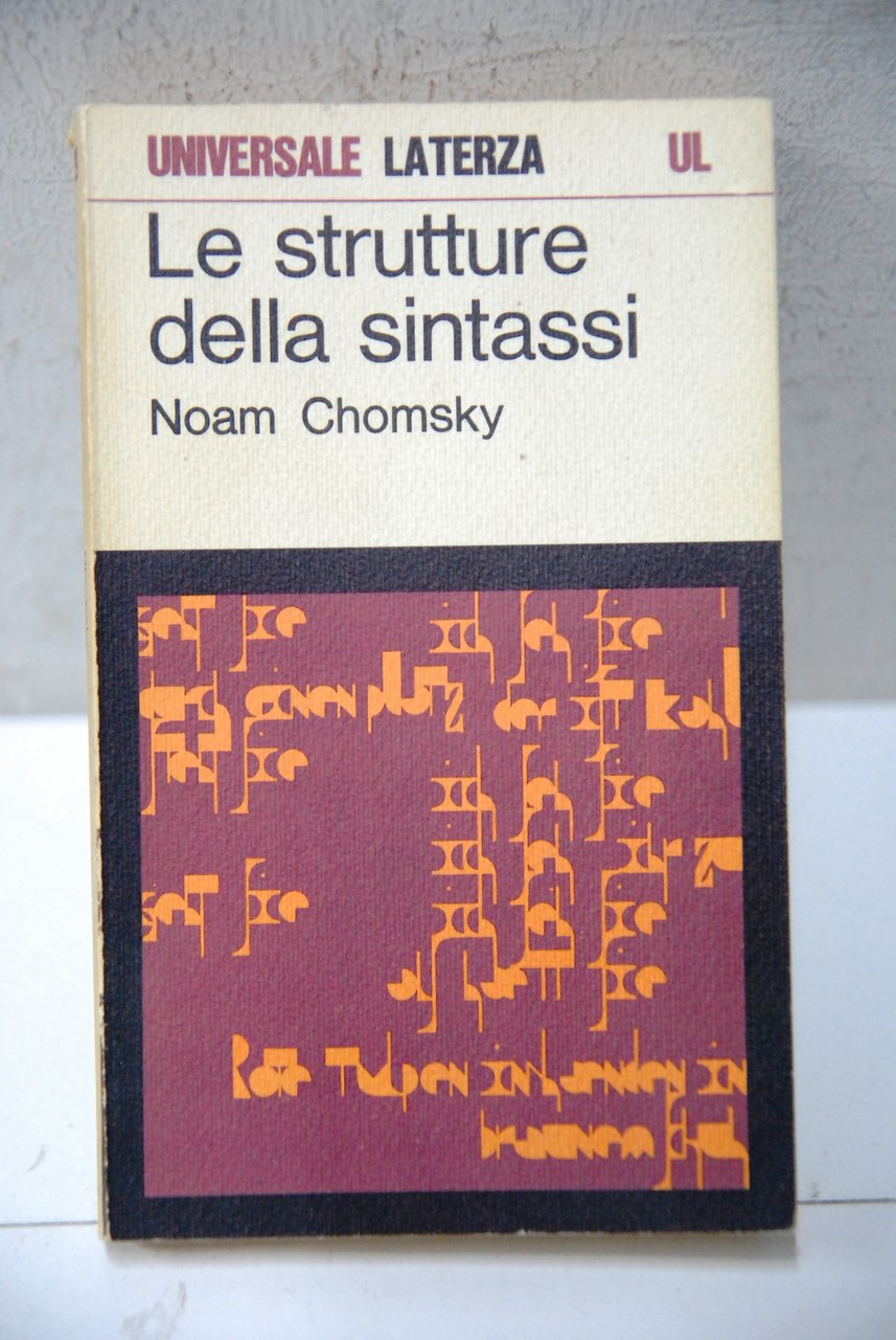 le strutture della sintassi (sottolineature a matita)