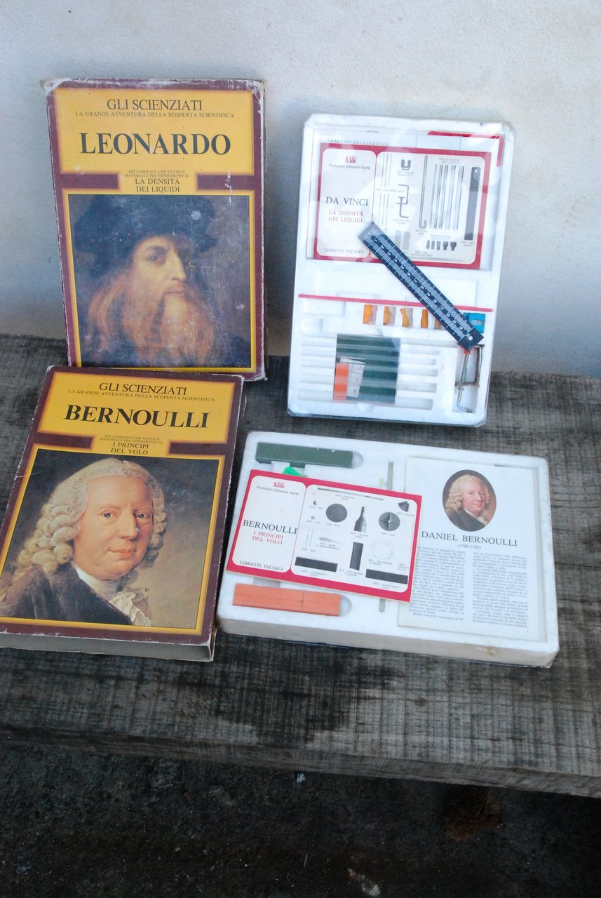 leonardo da vinci e bernoulli NUOVI | Immagine principale