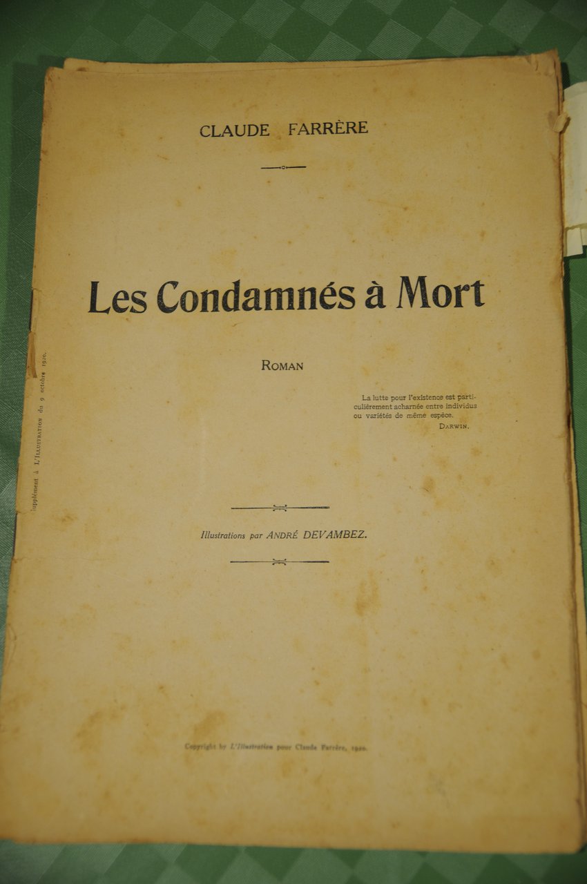 les condamnes a mort