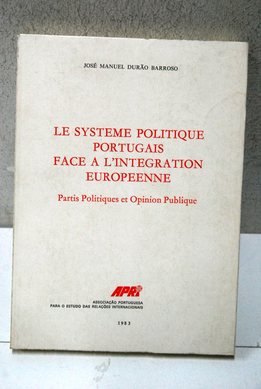 les systeme politique portugais face a l'integration europeenne NUOVO | Immagine principale