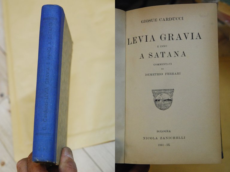 levia gravia e inno a satana demetrio ferrari rilegato