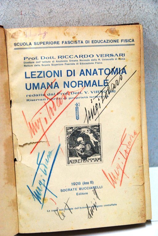 Lezioni di anatomia umana normale