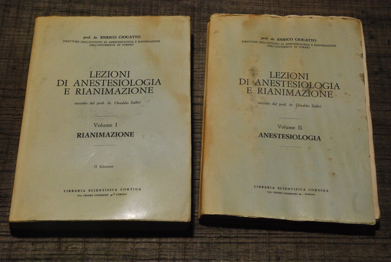 lezioni di anestesiologia e rianimazione discrete cdz generali, sottolineature a …