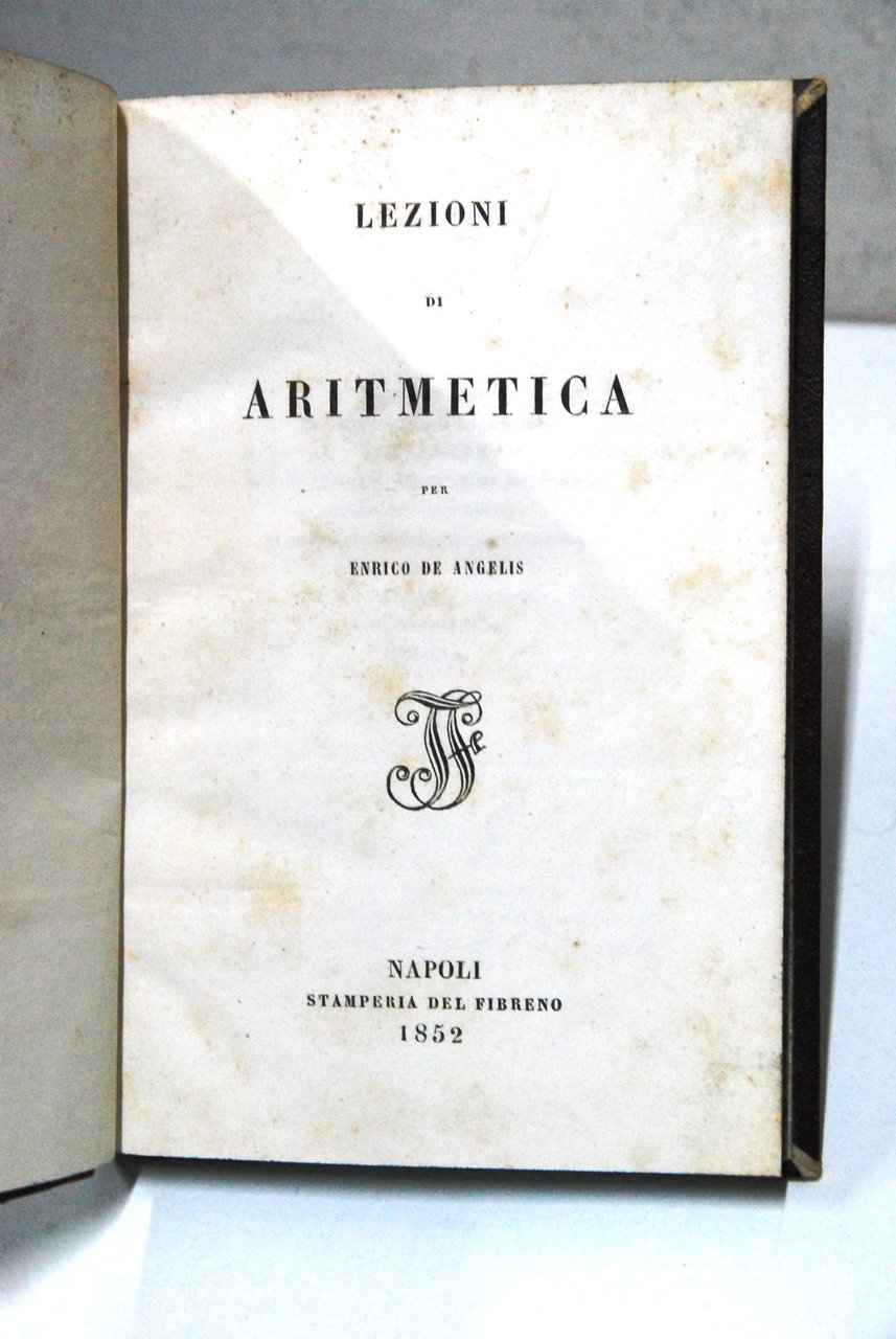 Lezioni di aritmetica ? 175 pp