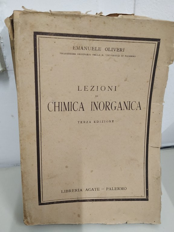lezioni di chimica inorganica 